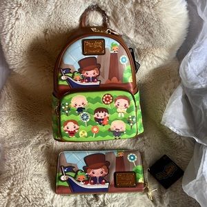 Willy Wonka and The Chocolate Factory Loungefly set